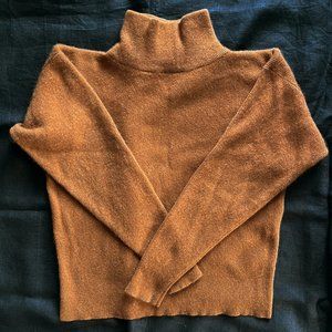 Vintage Belford Cashmere Sweater Heavyweight Russet Small